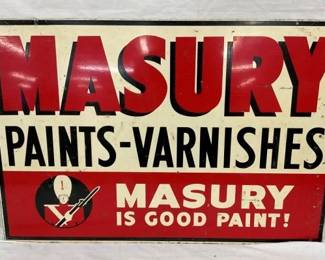 DST MASURY PAINTS-VARNISHES SIGN
