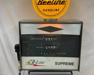 W/ BEELINE LIGHTED GLOBE