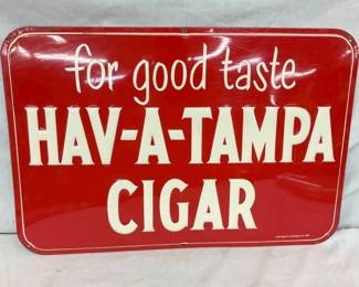 EMB. SST 1956 HAV-A-TAMPA SIGN