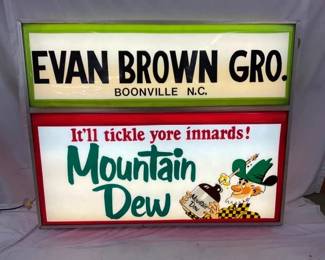 SIDE 2 VIEW MT. DEW CAN SIGN