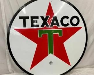 6FT. DSP TEXACO SIGN