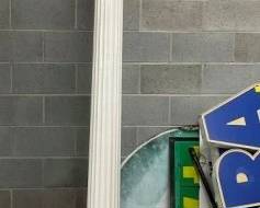 14FT. FLUTED LIGHT POLE