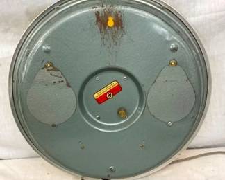 BACKVIEW DOUBLE BUBBLE CLOCK