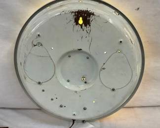 BACKVIEW DOUBLE BUBBLE CLOCK