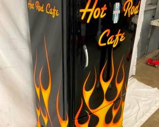 W/ HANDPAINTED FLAMES