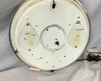 BACKVIEW DOUBLE BUBBLE CLOCK