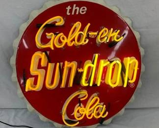 34" 1965 GOLDEN SUNDROP CAP NEON