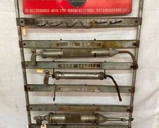 ARO LUBRICATION GREASE GUN RACK