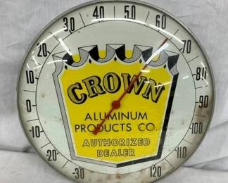 12IN CROWN ALUM PRODUCTS THERM.