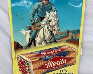 1954 SST EMB. MERITA BREAD LONE RANGER