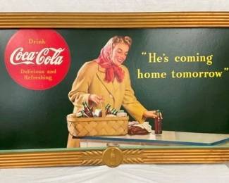 1944 COKE CB "HE'S COMING HOME TOMORROW"