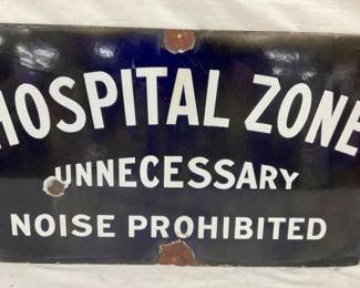 SSP HOSPITAL ZONE NOISE SIGN