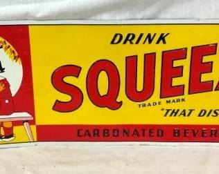 1941 SST EMB. SQUEEZE SIGN W/ KIDS
