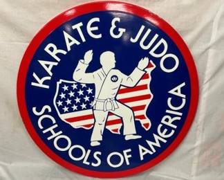 44" SSP KARATE & JUDO SCHOOLS SIGN