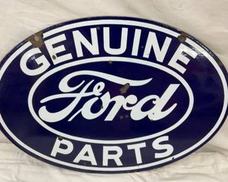 DSP GENUINE FORD PARTS SIGN