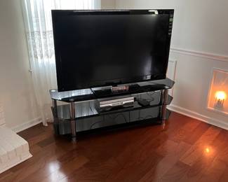 Tv and stand 