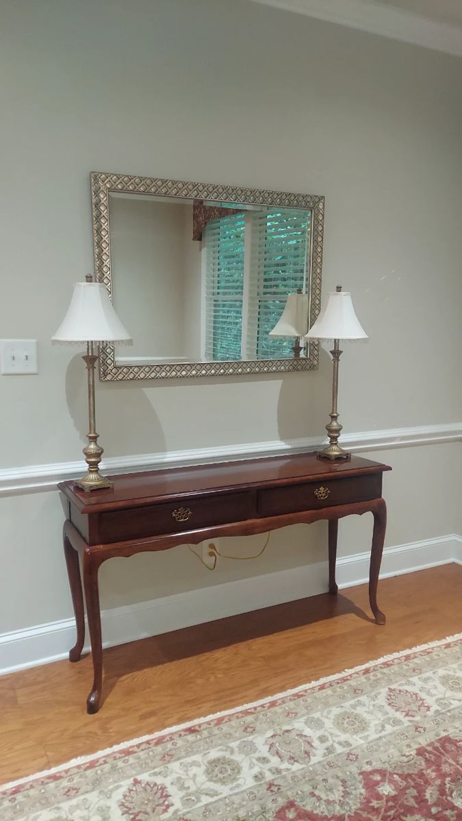 beautiful entry table.