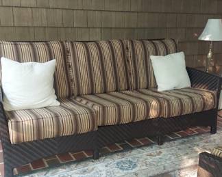 Beautiful set of outdoor wicker.