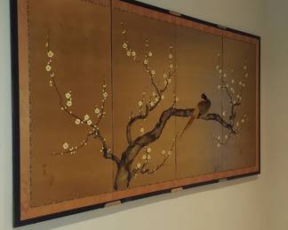 Gorgeous silk screen from Japan