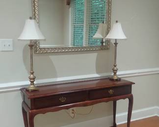 beautiful entry table.