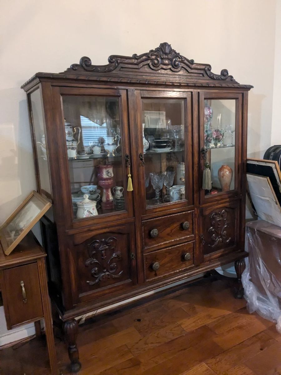 Antique china hutch