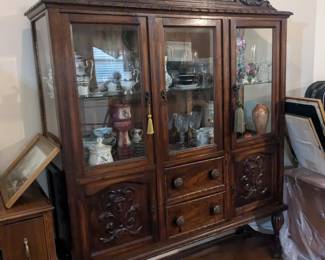 Antique china hutch 