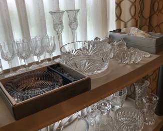 Crystal in all sizes and shapes!