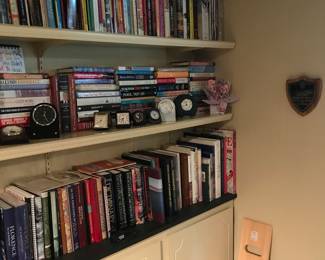 Books of all types! There even more down in the lower level!