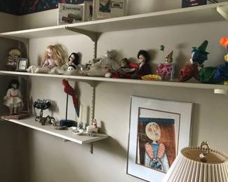 Small doll collection and some clowns for good measure!