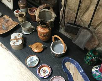 Pottery from travels abroad!
