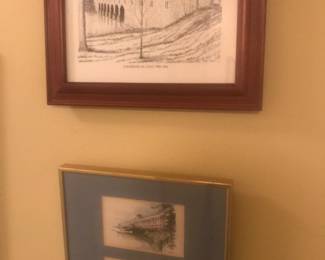 Numerous signed frame prints!