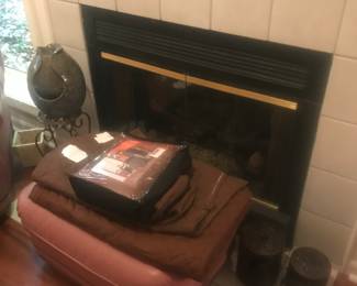 The matching ottoman!