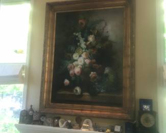 We've added a collection of clocks to the mantle!