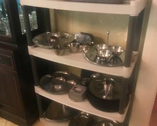 Silver plate and stainless pieces!