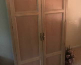 Armoire up in the loft!