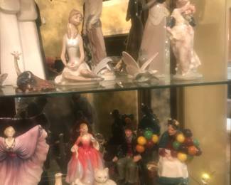 Royal Doulton and Lladro!