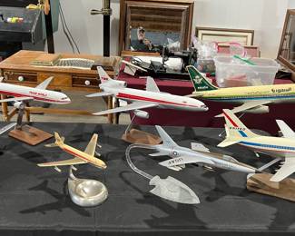 Vintage Airline Desk Models