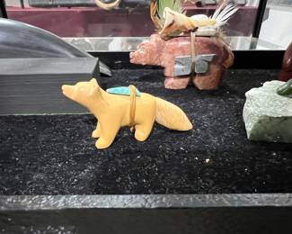 Native American Carved Stone Fetish Figures