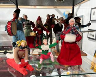 Four Sisters Christmas Figurines