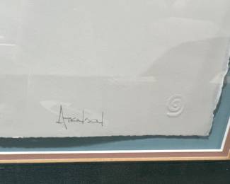 Michael Atkinson Original Signed Lithograph 