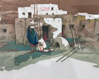 Michael Atkinson Original Signed Lithograph 