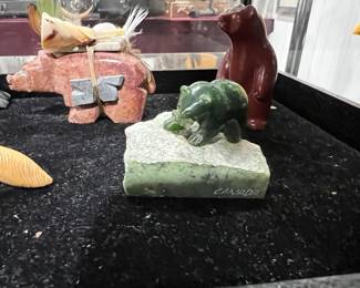 Native American Carved Stone Fetish Figures