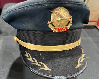 TWA Pilot Cap