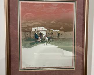 Michael Atkinson Original Signed Lithograph 