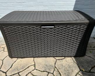 Suncast  Resin Outdoor Patio Storage Deck Box, 