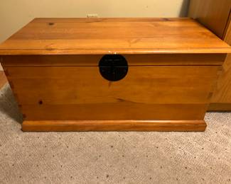 Asian Camphor Wood Chest