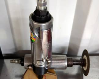 Astro Pneumatic Tool Co Grinder, Model 533ET And Unbranded Pneumatic Grinder