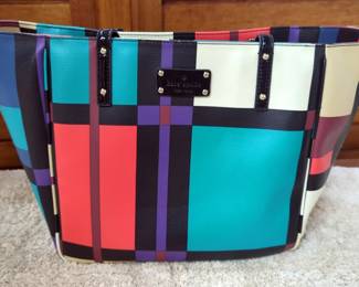 Kate Spade Handbag, 11" x 11" x 7"