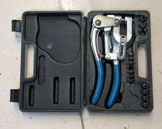 Hand Held Power Punch And Sheet Metal Hole Punch Kit