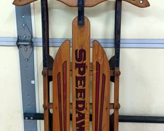 Speedaway 38" Metal Rail Sled